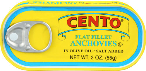 Cento Anchovy Flat Oil 2oz 25ct