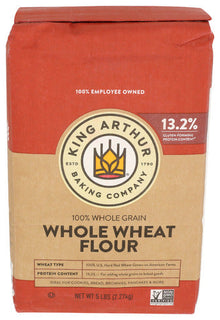 Wholesale King Arthur Flour Whole Wheat Flour 5 Lb Bag- Bulk
