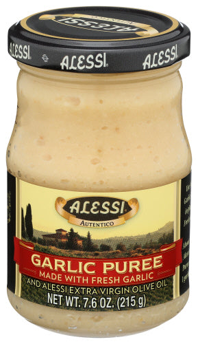 Alessi Garlic Puree 7.6 Oz Jar