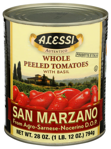 Alessi San Marzano Peeled Tomato 28oz 12ct