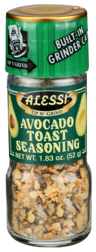 Wholesale Alessi Avocado Toast Seasoning 1.83 OZ Grinder- Bulk