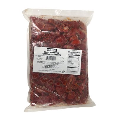 Krinos Marinated Slow Roasted Tomato Segments 4lb bags