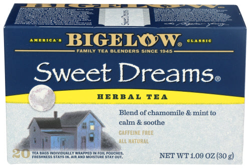 Bigelow Sweet Dreams Herbal Tea 1.09oz 6ct