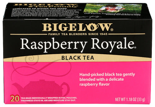 Bigelow Raspberry Royale Tea 1.18oz 6ct