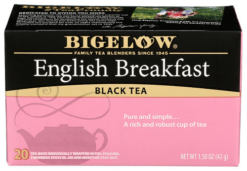 Bigelow English Breakfast Tea 1.50oz 6ct