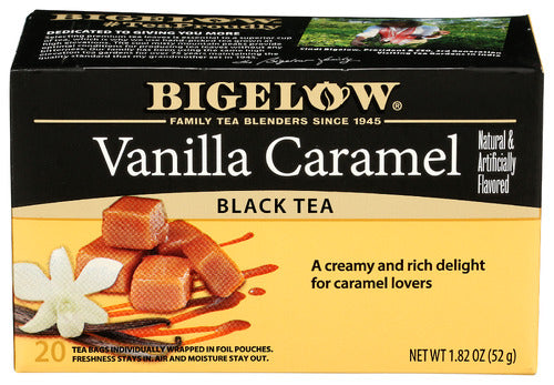 Bigelow Vanilla Caramel Black Tea 1.82oz 6ct