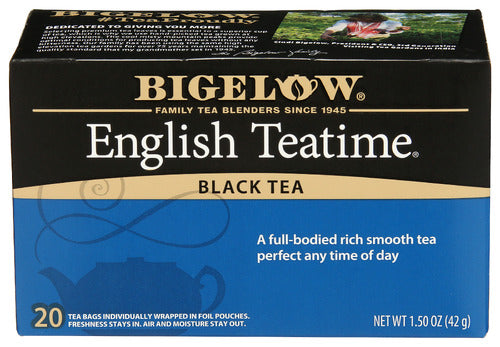 Bigelow English Teatime Black Tea 1.50oz 6ct