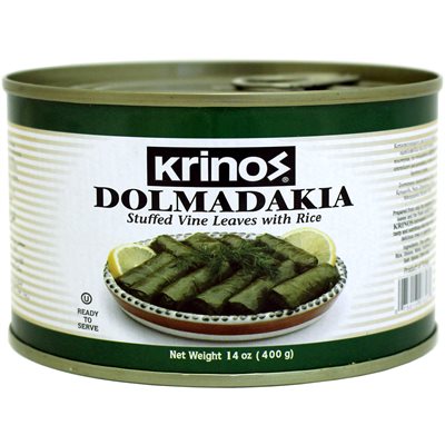 Wholesale Krinos Dolmadakia 14 oz tins-24 Ct Case Bulk