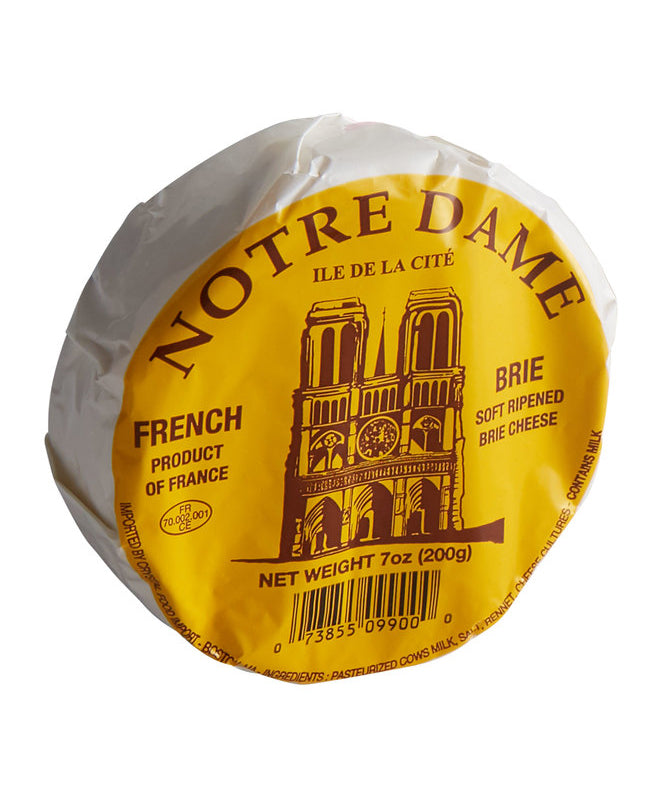 Wholesale Notre Dame French Brie Cheese 7 oz-12ct Case Bulk