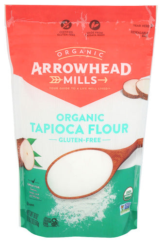 Arrowhead Mills Organic Gluten Free Tapioca Flour 18 Oz Bag