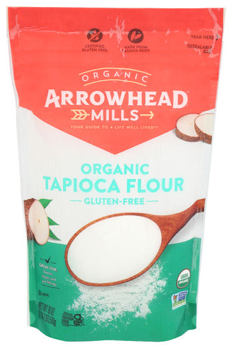 Wholesale Arrowhead Mills Organic Gluten Free Tapioca Flour 18 Oz Bag- Bulk