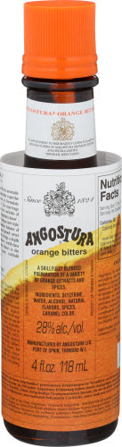 Angostura Orange Bitters Cocktail Bitters for Professional and Home Mixologists 4oz 12ct