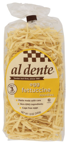 Al Dente Pasta Company Pasta Egg Fettuccine 12oz 6ct