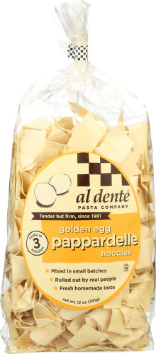 Al Dente Pappardelle Pasta Noodles Golden Egg 12oz 6ct