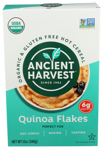 Ancient Harvest Quinoa Hot Cereal Flakes 12oz 12ct