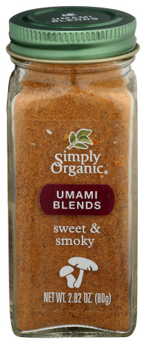 Simply Organic Sweet & Smoky Umami Blend Powder 2.82 Shaker
