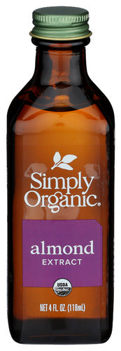 Simply Organic Organic Almond Extract 4 Oz Bottle