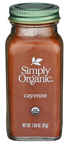 Simply Organic Organic Cayenne Pepper 2.89 Oz Shaker