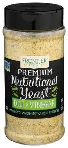 Wholesale Frontier Coop Dill & Vinegar Yeast Blend Powder 10 Oz Shaker- Bulk