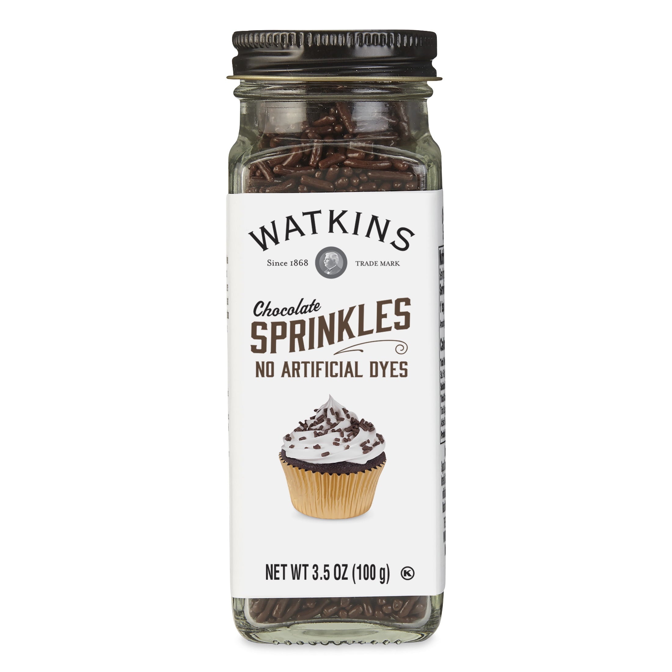 Watkins Gourmet Chocolate Sprinkles 3.5 oz