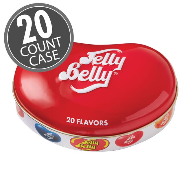 Wholesale Jelly Belly 20 Assorted Jelly Bean Flavors Bean Tin 1.7 oz-20 Ct Case Bulk