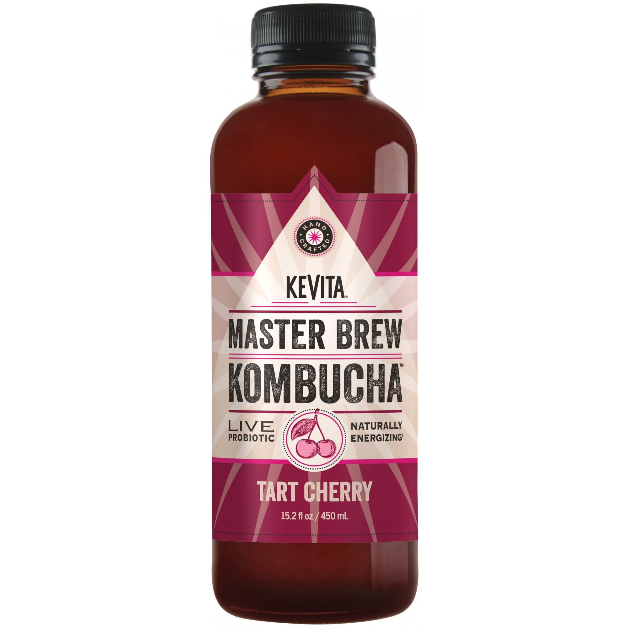 Kevita Organic Master Brew Kombucha Tart Cherry 15.2 oz