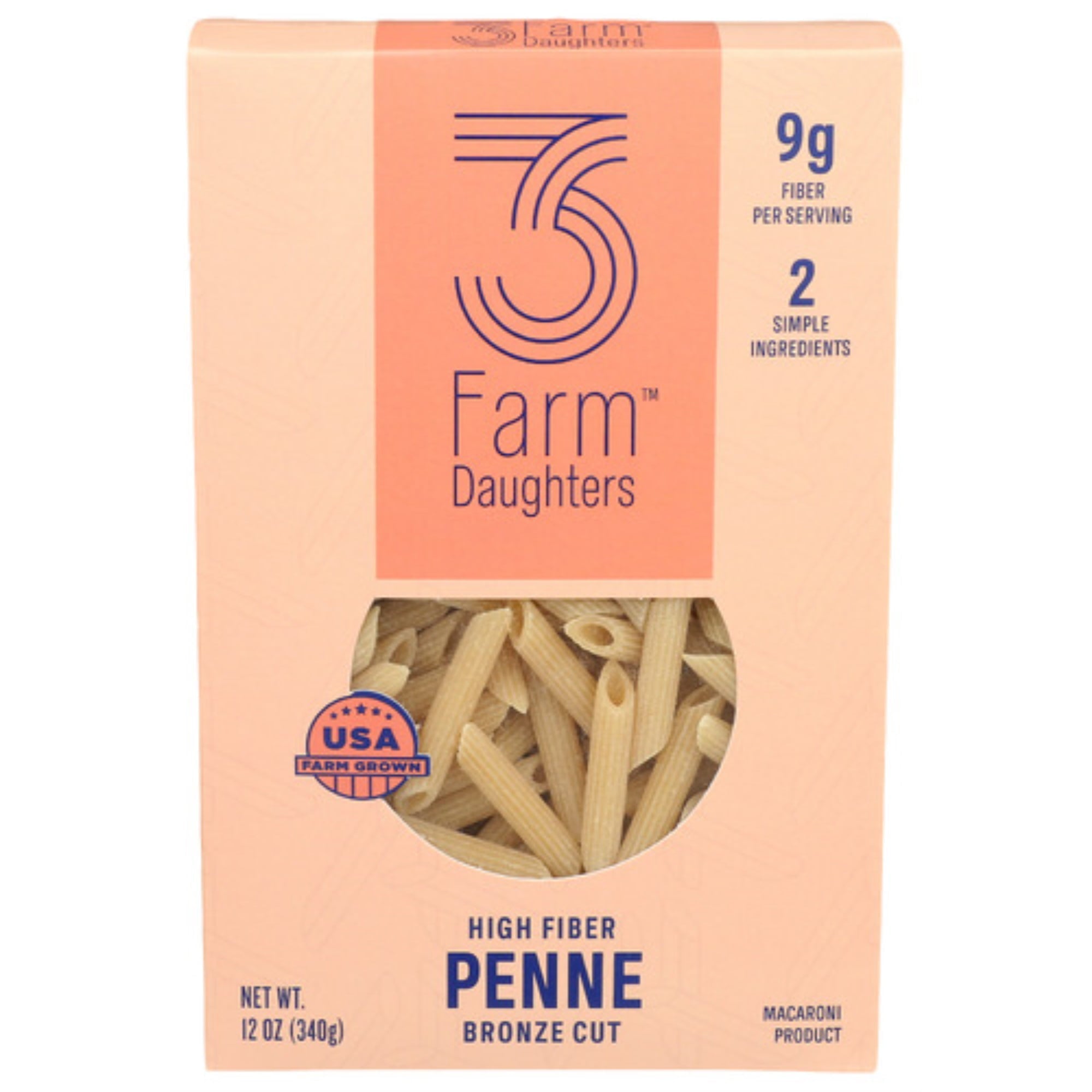 Three Farm Daughters Pasta Penne 12 OZ