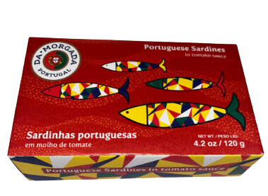 Da Morgada Sardines In Tomato Sauce 120g 12ct