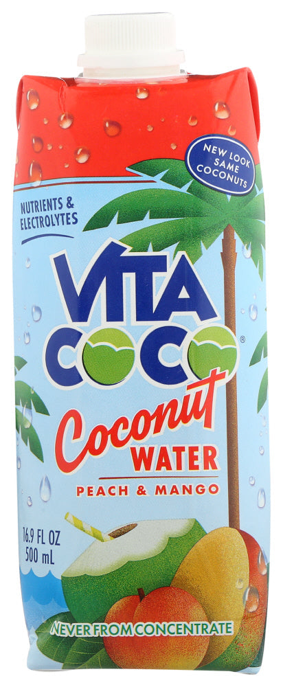Vita Coco Coconut Water Peach Mango 17 Oz.