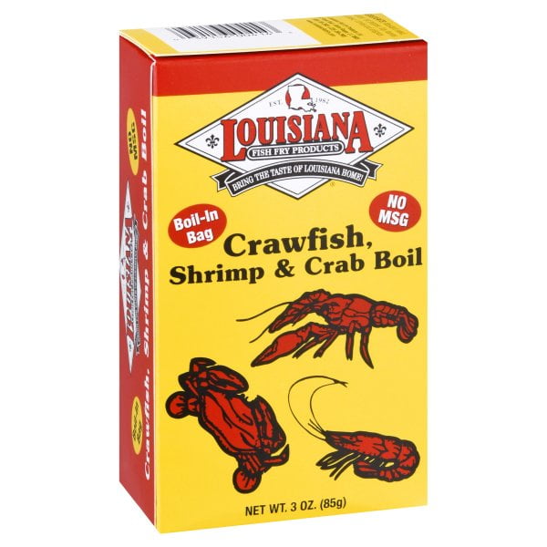 Louisiana Boil Crab Seed Bag, 3 Oz