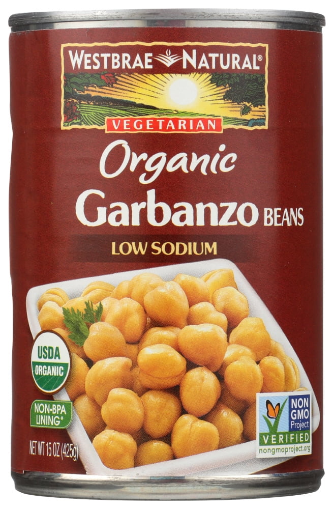 Westbrae Natural Organic Garbanzo Beans 15 Oz