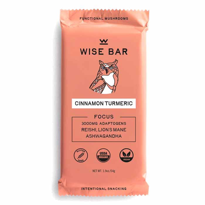 Wise Bar Cinnamon Turmeric Bar 1.9 oz