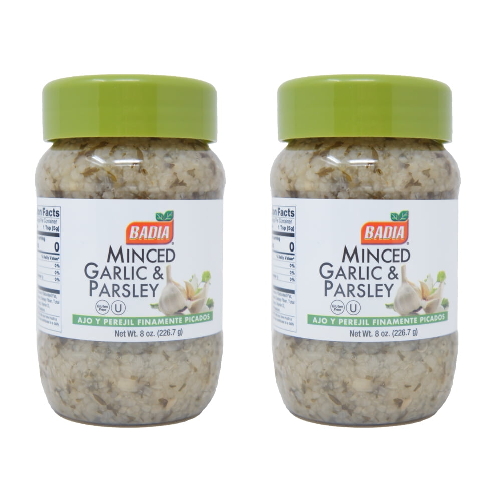 Badia Minced Garlic & Parsley 8 oz Shaker