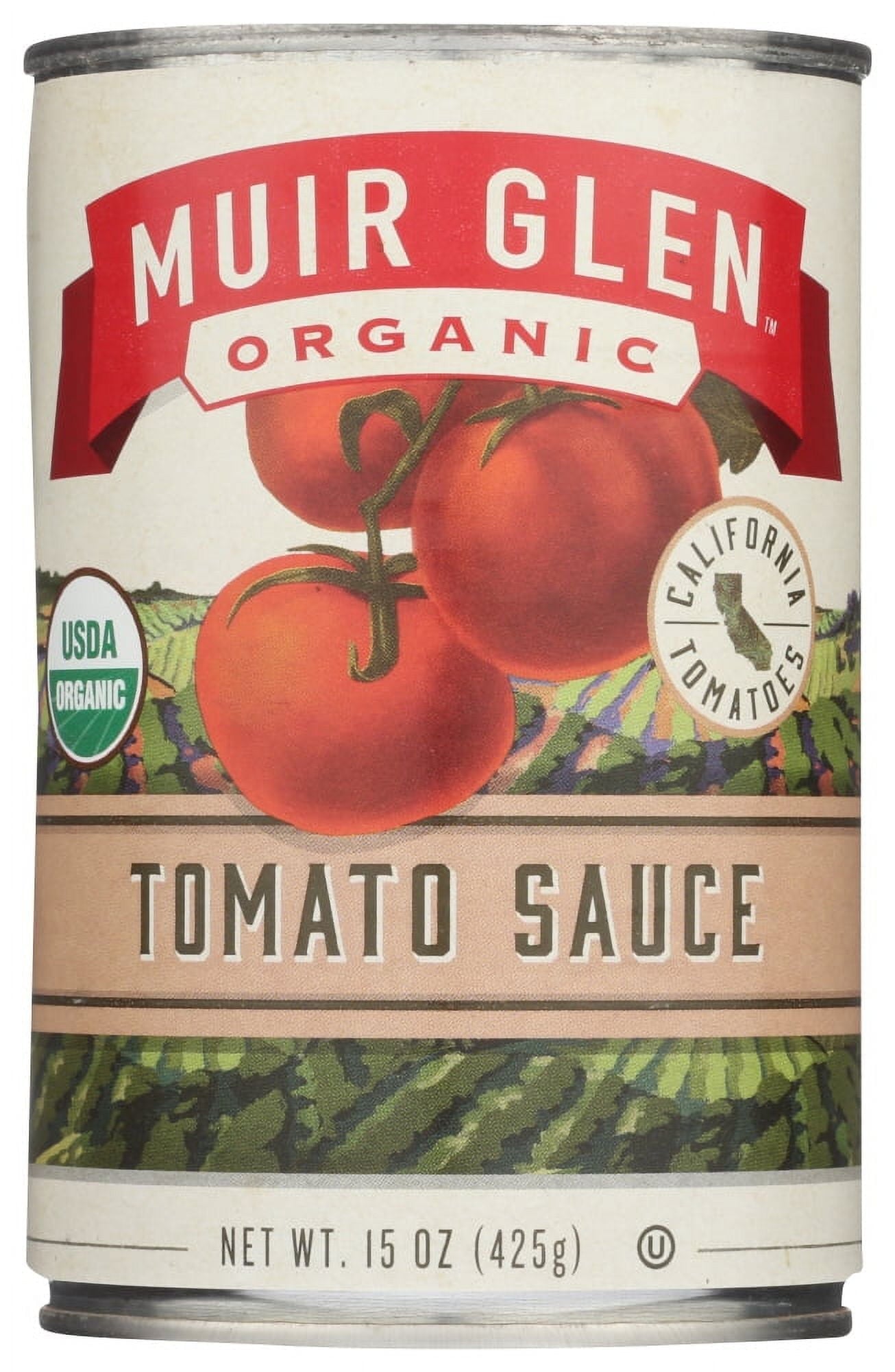 Muir Glen Regular Tomato Sauce 15 Oz