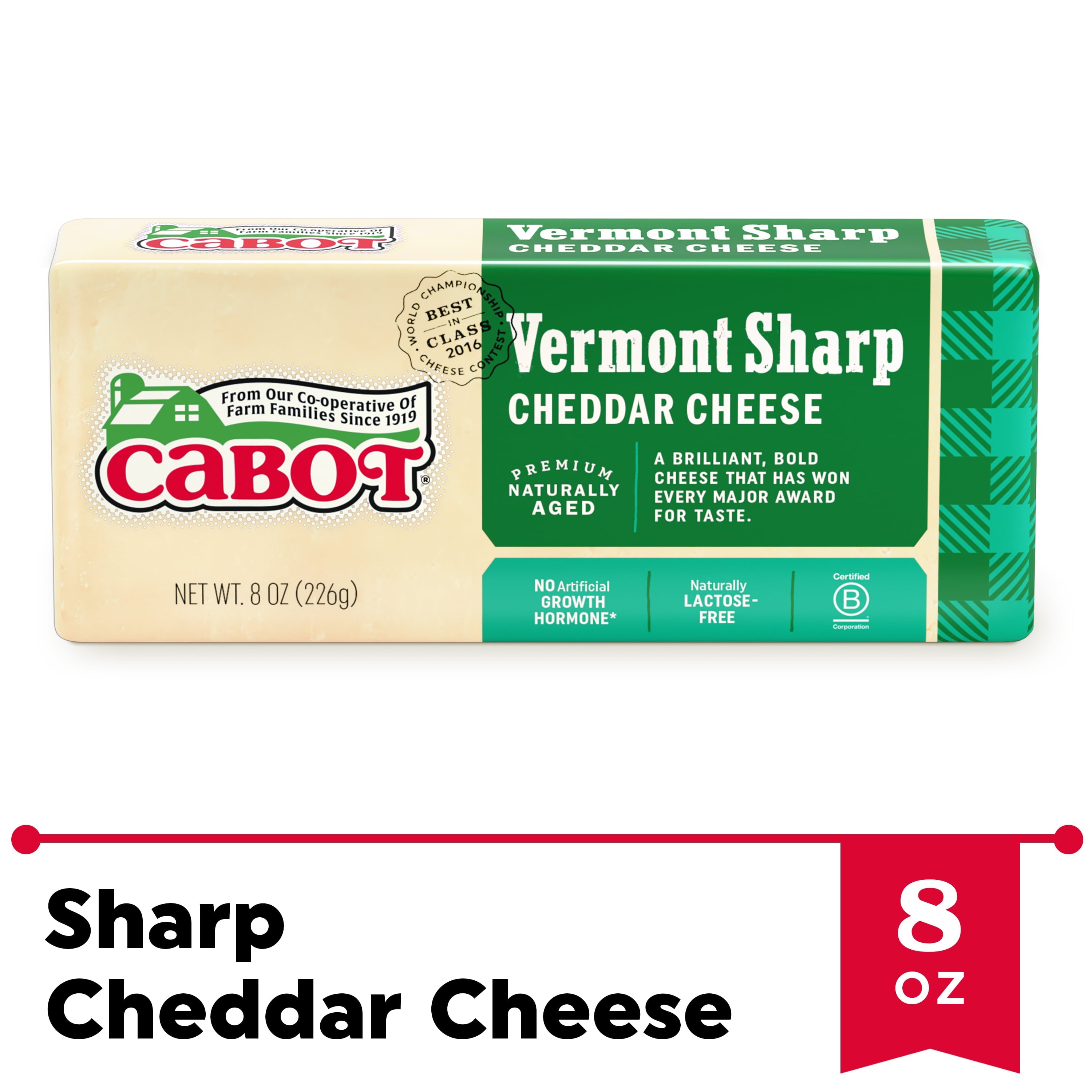 Cabot, Cheddar Sharp Bar, 8 Oz