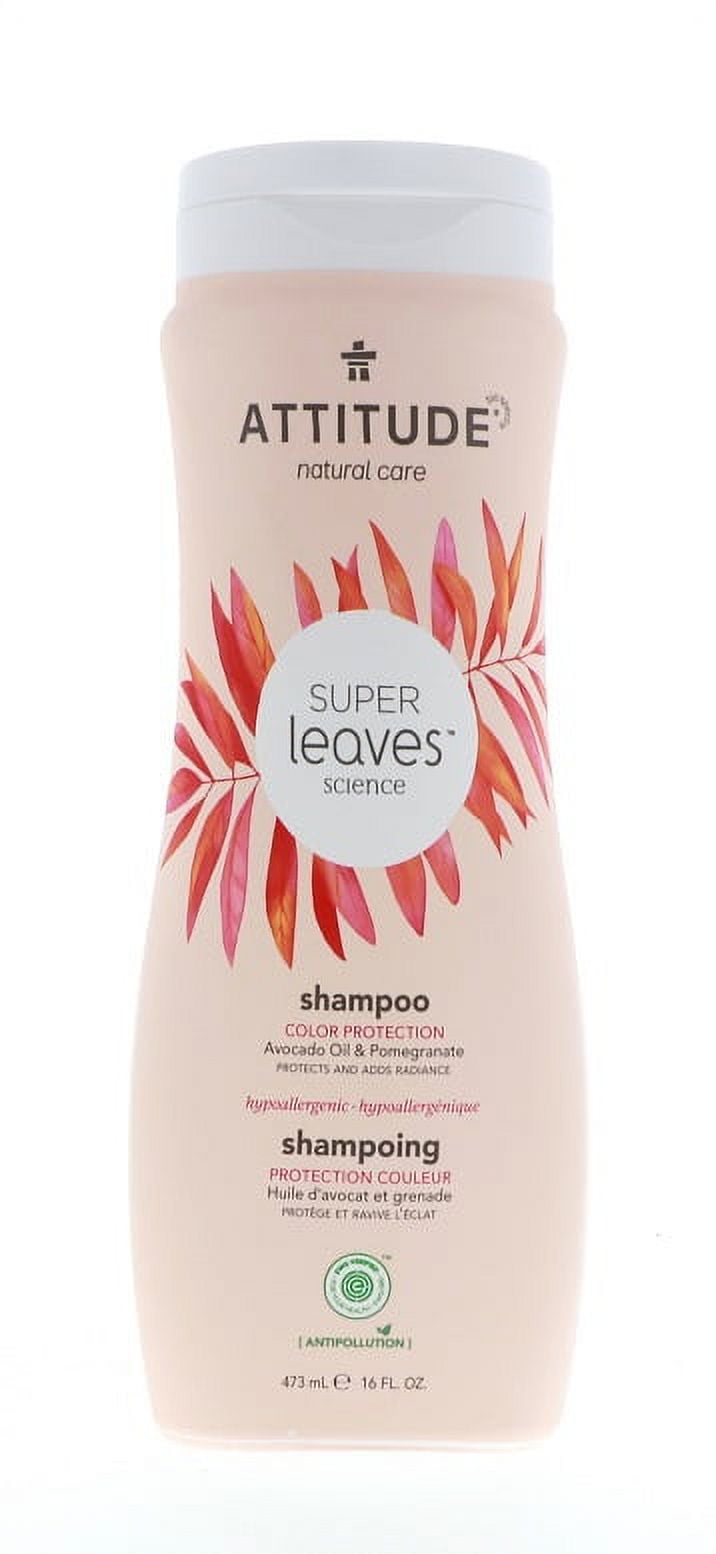 Attitude Color Protection Shampoo, Avocado Oil & Pomegranate 16 oz Bottle