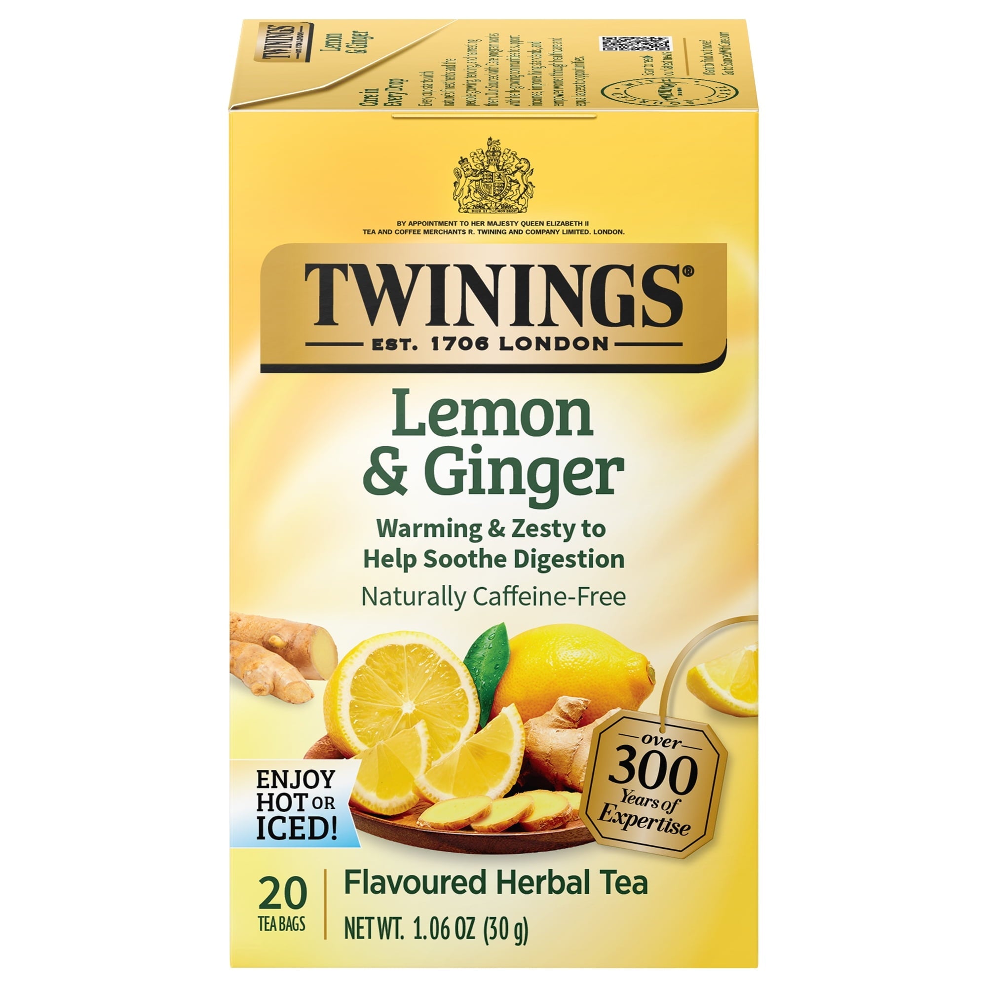 Twining Tea Tea Lemon & Ginger 1.06 Oz