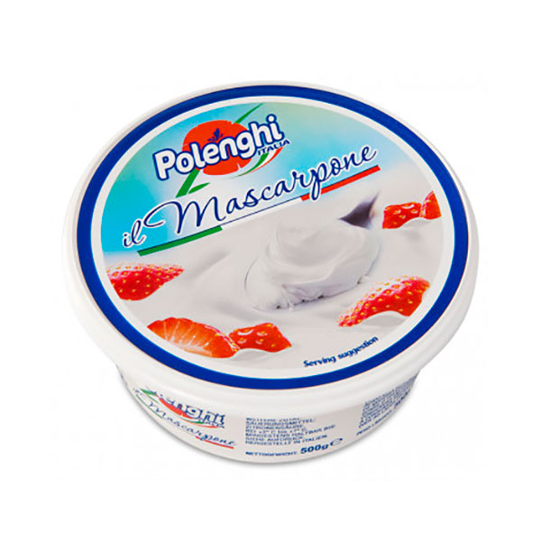 Polenghi Mascarpone Cheese 500g 6ct