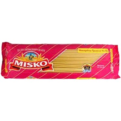 Wholesale Misko #5 Macaroni 500G Bag-24 Ct Case Bulk