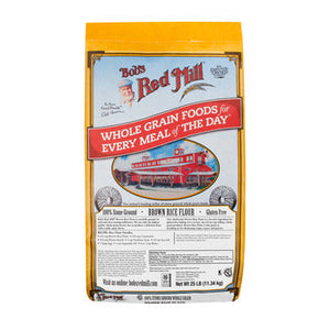 Wholesale Bob's Red Mill Brown Rice Flour 25lb-1ct Case Bulk