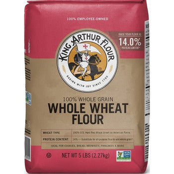 King Arthur Baking Fine Ground Whole Wheat Flour 50lb
