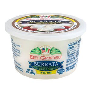 Wholesale Calabro Burrata Cheese Cup 8oz-6ct Case Bulk