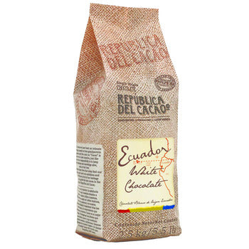 Republica Del Cacao 31% Ecuador Single Origin White Chocolate 2.5kg
