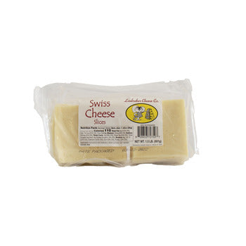 Laubscher Sliced Swiss Cheese 1.5lb