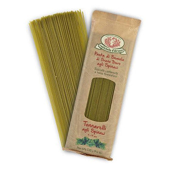 Rustichella Dried Spinach Tonnerelli Pasta 500gr
