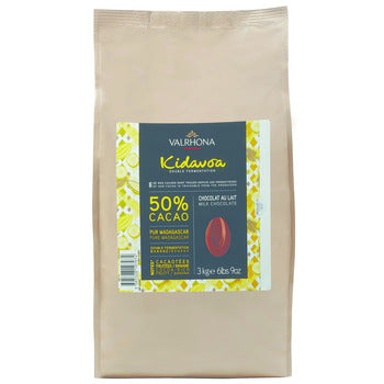 Valrhona 50% Kidavoa Milk Chocolate 3kg