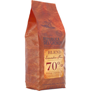 Republica Del Cacao 70% Dark Chocolate Blend 2.5kg