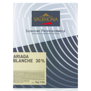 Valrhona 30% Ariaga White Chocolate 5kg
