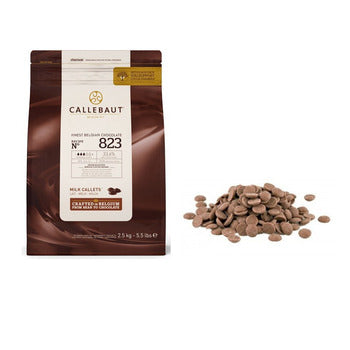 Barry Callebaut 33.6% Milk Chocolate Callets 823 2.5kg