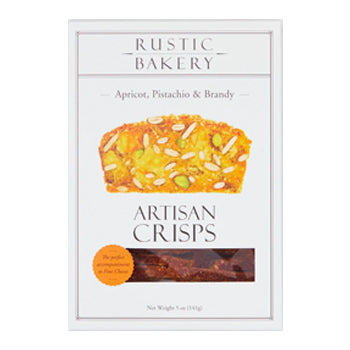 Rustic Bakery Apricot, Pistachio & Brandy Crisps 5oz